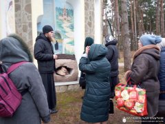 Прихожане агрогородка Обухово совершили паломничество в Свято-Елисеевский  мужской монастырь