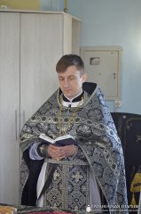 Боская літургія Ранейасвячоных Дароў у храме Успення Маці Божай в. Капцёўка