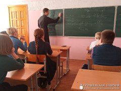 В школе №3 Волковыска состоялась беседа со священником