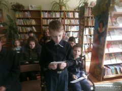 Мероприятие, посвящённое Дню православной книги в Остринской горпоселковой библиотеке