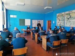 Беседа с офицерами Волковысского РОЧС на тему «Личность Иисуса Христа»