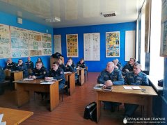 Беседа с офицерами Волковысского РОЧС на тему «Личность Иисуса Христа»