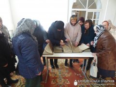 Беседа, посвященная Дню православной книги в храме деревни Верейки