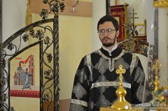 Боская літургія Ранейасвячоных Дароў у царкве Увядзення ў храм Прасвятой Багародзіцы г. Ваўкавыска