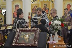 Боская літургія Ранейасвячоных Дароў у царкве Увядзення ў храм Прасвятой Багародзіцы г. Ваўкавыска