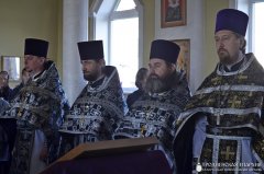 Боская літургія Ранейасвячоных Дароў у храме прападобнага Марціна Тураўскага г.п. Жалудок 