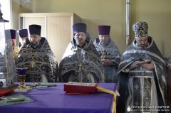 Боская літургія Ранейасвячоных Дароў у храме прападобнага Марціна Тураўскага г.п. Жалудок 
