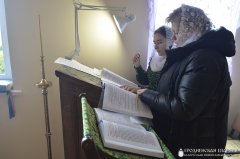 Боская літургія Ранейасвячоных Дароў у прыпісным храме святой праведнай Сафіі Слуцкай прыхода в. Каробчыцы