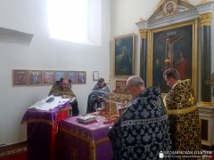 Соборное богослужение духовенства Берестовицкого благочиния