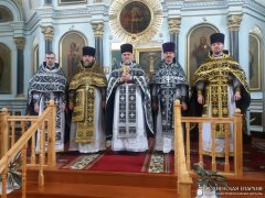 Соборное богослужение духовенства Берестовицкого благочиния