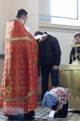 В день празднования иконы "Неупиваемая Чаша" братчики общества трезвости "Покровское дали обеты трезвости