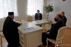 Состоялась встреча архиепископа Артемия с представителями Гродненского облисполкома