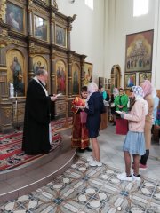 В Петропавловском соборе Волковыска вручили свидетельства об окончании воскресной школы