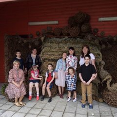 Центр ремесел «Наследие» города Гродно радушно встретил подопечных Гродненского благотворительного общества