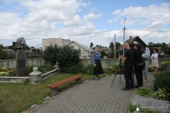 Храм поселка Зельва посетили съемочные группы первого канала Белорусского телевидения