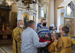 Празднование в честь Тихвинской иконы Пресвятой Богородицы в храме поселка Зельва