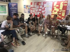 Члены движения неравнодушных христиан проходят обучение в Центре образования взрослых "Студии полезных компетенций"