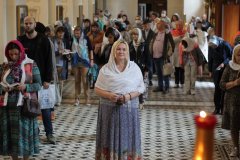 Архиепископ Артемий возглавил в Покровском соборе акафист Пресвятой Богородице в день сугубой молитвы за Беларусь