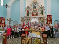 Престольный праздник в храме агрогородка Обухово