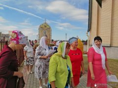 Престольный праздник в храме агрогородка Обухово