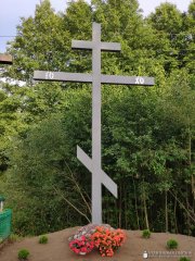 В деревне Бояры состоялся чин освящения поклонного креста