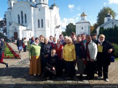 Паломническая поездка сестричества Покровского собора в Полоцкий Спасо-Ефросиниевский монастырь