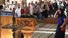 Крест Прп. Евфросинии Полоцкой в Покровском соборе