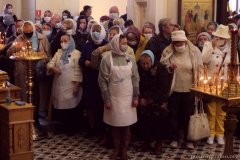 В Праздник Покрова Пресвятой Богородицы митрополит Вениамин возглавил литургию в Покровском соборе 