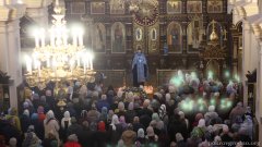 В Праздник Покрова Пресвятой Богородицы митрополит Вениамин возглавил литургию в Покровском соборе 