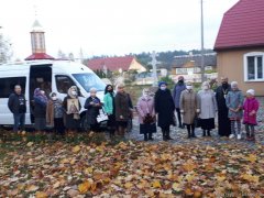 Сестричество Покровского собора совершило молитвенное паломничество в храм святой Иулиании, княжны Ольшанской (д. Гожа)