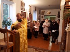 Сестричество Покровского собора совершило молитвенное паломничество в храм святой Иулиании, княжны Ольшанской (д. Гожа)