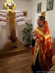 Сестричество Покровского собора совершило молитвенное паломничество в храм святой Иулиании, княжны Ольшанской (д. Гожа)