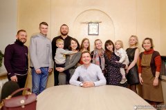 Члены братства святого Гавриила Белостокского встретились с директором Гродненского благотворительного общества