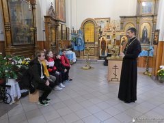 Экскурсия в храме для курсантов Волковысского военно-патриотического клуба «Школа выживания»