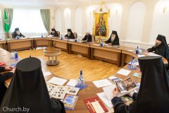 Архиепископ Артемий принял участие в очередном заседании Синода Белорусской Православной Церкви