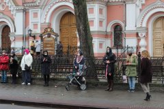 В Покровском соборе совершили панихиду по убиенному Роману Бондаренко