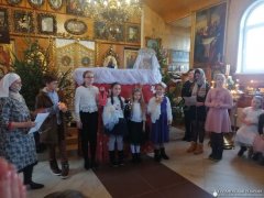 Рождество на приходе Свято-Ильинской церкви г.Мосты