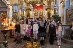 Рождественский утренник в храме поселка Зельва