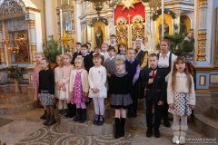 Рождественский утренник в храме поселка Зельва