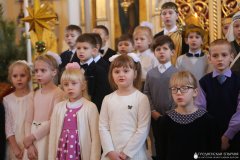 Рождественский утренник в храме поселка Зельва