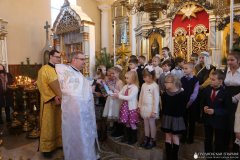 Рождественский утренник в храме поселка Зельва