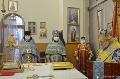 Боская літургія ў кафедральным саборы святых апосталаў Пятра і Паўла г. Ваўкавыска