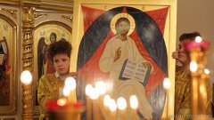 Новую икону для горнего места освятили в Ольгинском храме Покровского собора Новую икону для горнего места освятили в Ольгинском храме Покровского собора