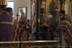 В Неделю Торжества Православия архиепископ Артемий возглавил литургию в Покровском соборе В Неделю Торжества Православия архиепископ Артемий возглавил литургию в Покровском соборе