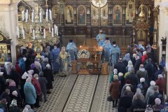 Благовещение Пресвятой Богородицы. Архиепископ Артемий возглавил праздничные богослужения в Покровском соборе Благовещение Пресвятой Богородицы. Архиепископ Артемий возглавил праздничные богослужения в Покровском соборе