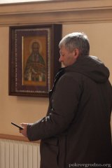 Архиепископ Артемий возглавил утреню с чтением Акафиста Пресвятой Богородице в Покровском соборе