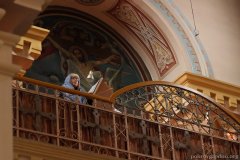 Архиепископ Артемий возглавил утреню с чтением Акафиста Пресвятой Богородице в Покровском соборе