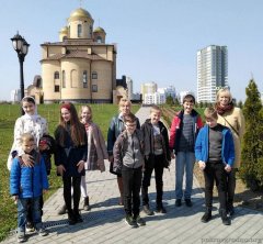 Ученики воскресной школы Покровского собора посетили храм в честь Собора Всех Белорусских Святых