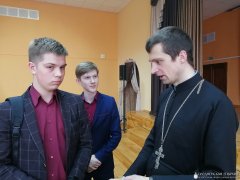 Клирик кафедрального собора принял участие в мероприятиях проекта "ШАГ" Клирик кафедрального собора принял участие в мероприятиях проекта "ШАГ"