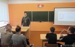Встреча учащихся Шиловичской средней школы со священником Встреча учащихся Шиловичской средней школы со священником